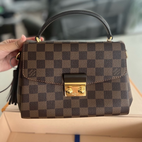 āļøSOLDāļøCroisette in Damier Ebene š¤ - Picture 2 of 15